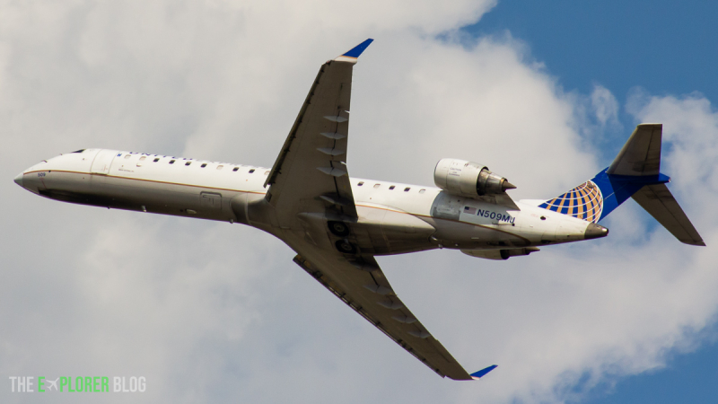 Photo of N509MJ - United Airlines Mitsubishi CRJ-700 at CVG on AeroXplorer Aviation Database