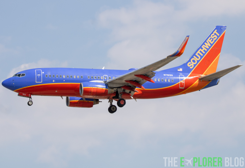 Photo of N7812G - Southwest Airlines Boeing 737-700 at SAT on AeroXplorer Aviation Database