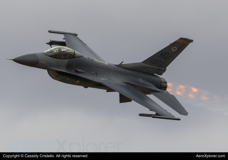 Photo of 89-2087 - USAF - United States Air Force General Dynamics F-16 Fighting Falcon at LUF on AeroXplorer Aviation Database
