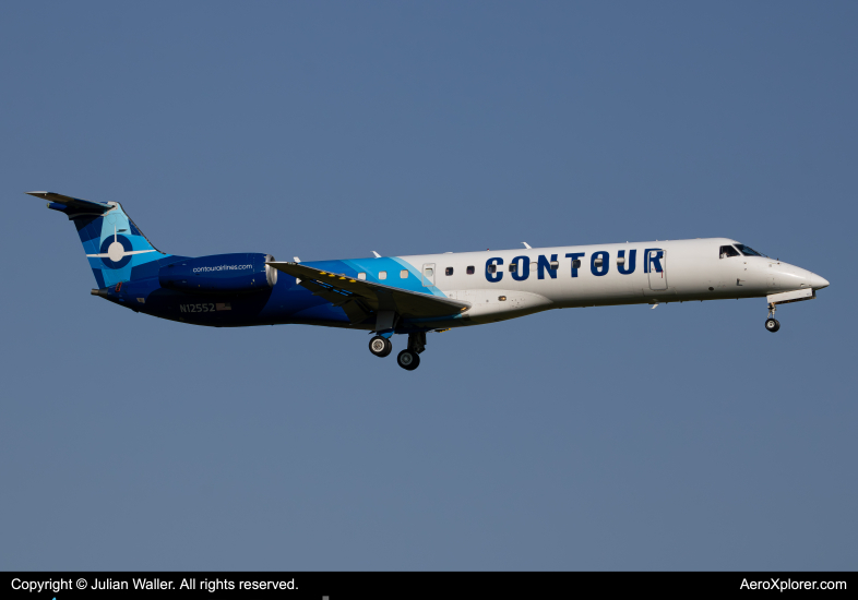 Photo of N12552 - Contour Aviation Embraer E145 at CLT on AeroXplorer Aviation Database