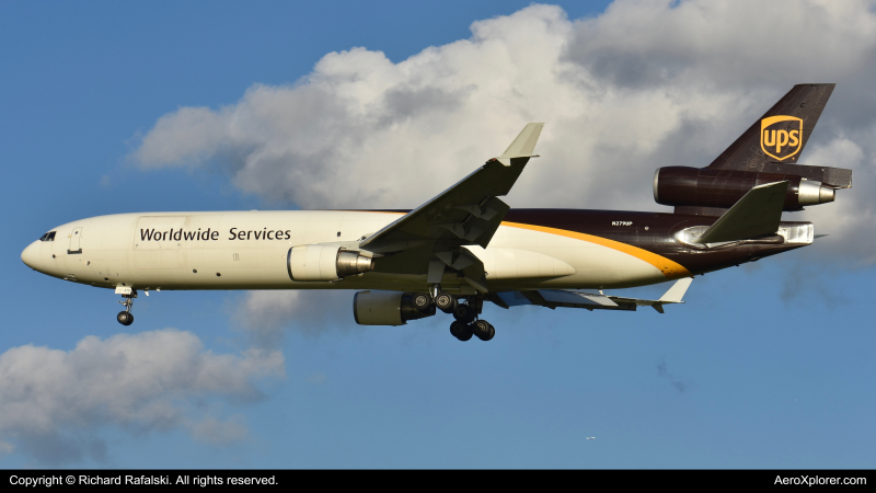 Photo of N279UP - United Parcel Service Mcdonnell Douglas MD-11F at MCO on AeroXplorer Aviation Database
