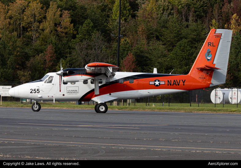 Photo of 793255 - USN - United States Navy De Havilland UV-18B  at RMN on AeroXplorer Aviation Database