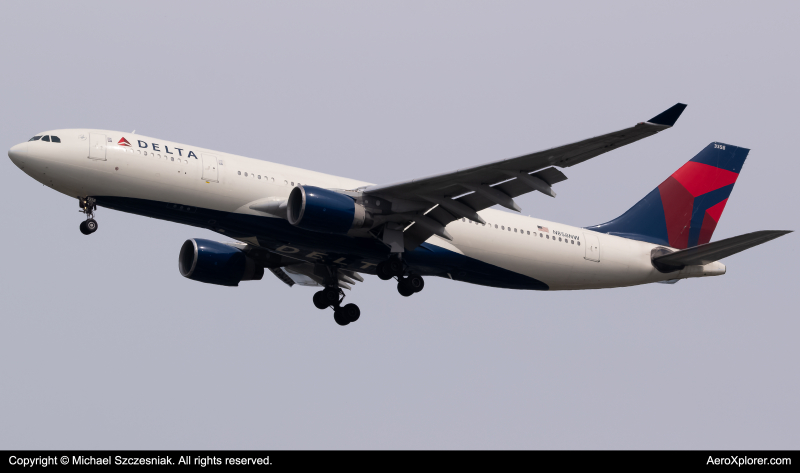 Photo of N858NW - Delta Airlines Airbus A330-200 at JFK on AeroXplorer Aviation Database