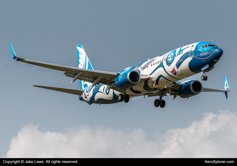 Photo of N559AS - Alaska Airlines Boeing 737-800 at DCA on AeroXplorer Aviation Database