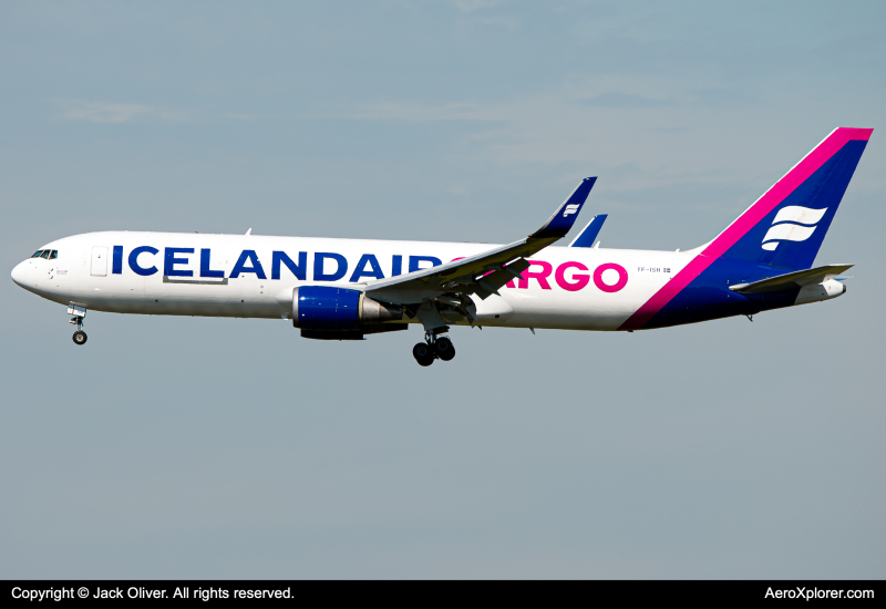 Photo of TF-ISH - Icelandair Cargo Boeing 767-300F at JFK on AeroXplorer Aviation Database