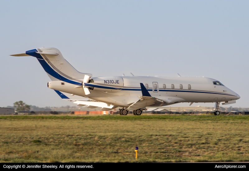 Photo of N310JE - PRIVATE Bombardier Challenger 350  at GXY on AeroXplorer Aviation Database