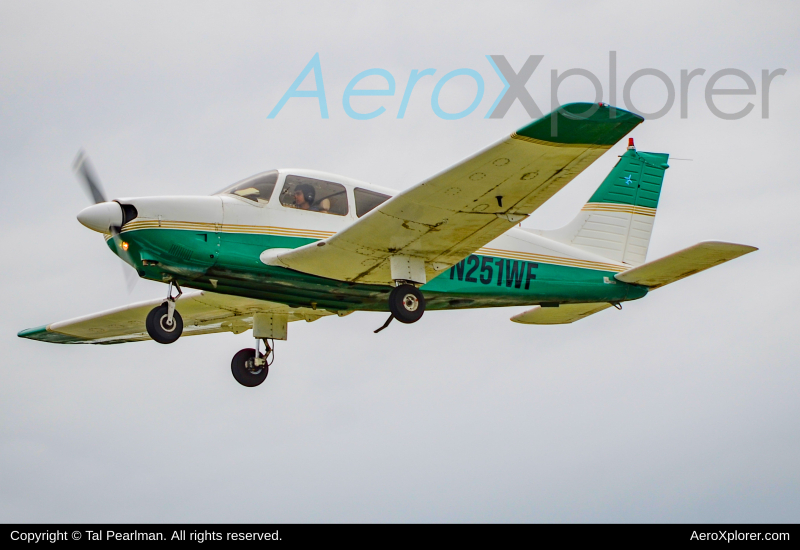 Photo of N251WF - PRIVATE Piper PA-28 at GAI on AeroXplorer Aviation Database