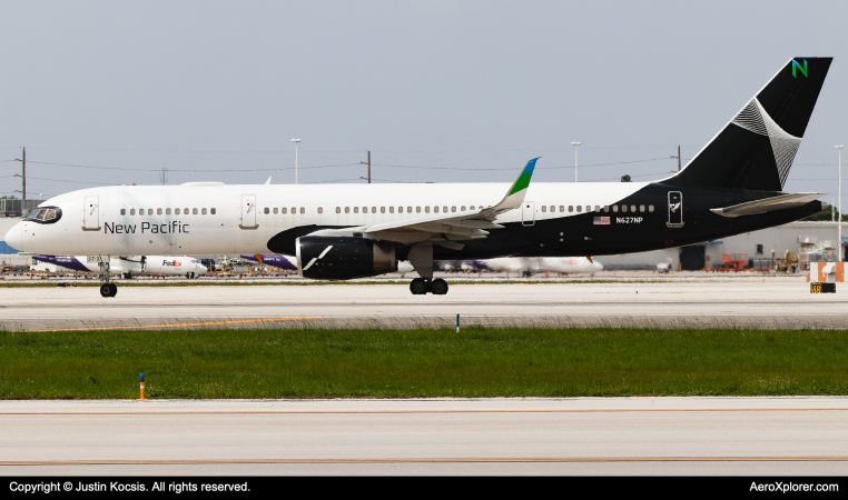 Photo of N627NP - Northern Pacific Boeing 757-200 at MIA on AeroXplorer Aviation Database