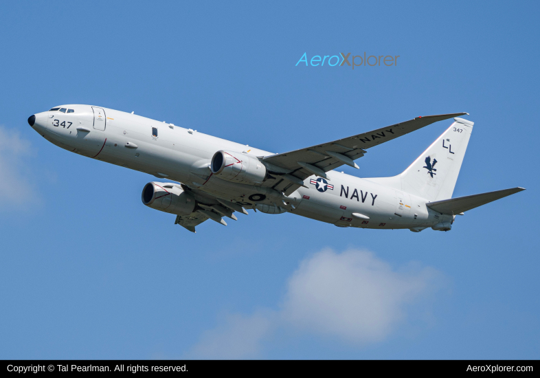 Photo of 169347 - USN - United States Navy Boeing P-8 Poseidon  at ISO on AeroXplorer Aviation Database