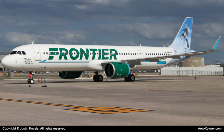 Photo of N646FR - Frontier Airlines Airbus A321NEO at TPA on AeroXplorer Aviation Database