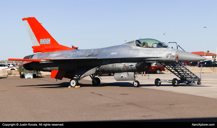 Photo of 82-1005 - USAF - United States Air Force General Dynamics F-16 Fighting Falcon at MCF on AeroXplorer Aviation Database