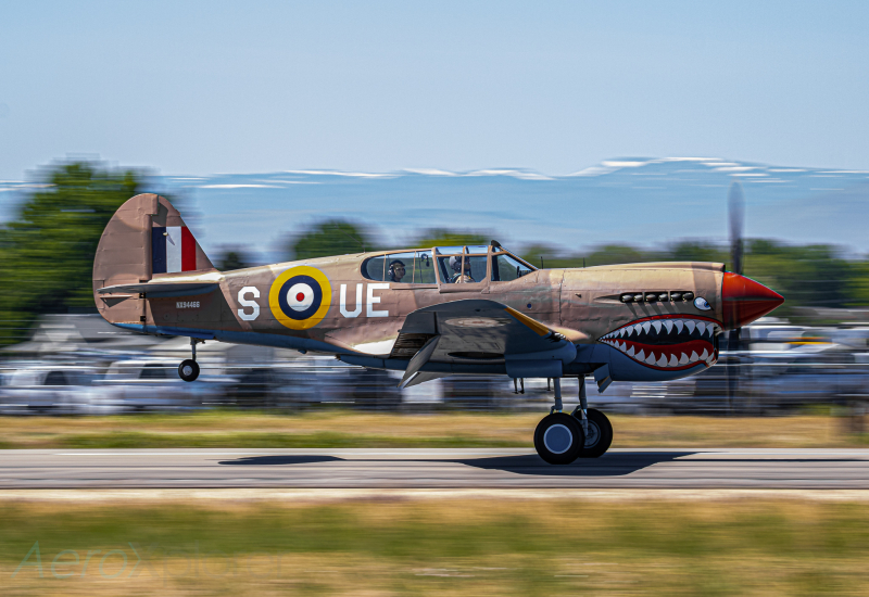 Photo of NX94466 - PRIVATE Curtiss P-40 Warhawk at BOI on AeroXplorer Aviation Database