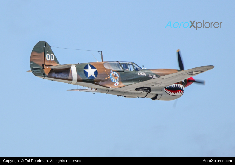 Photo of N1232N - PRIVATE Curtiss P-40 Warhawk at DOV on AeroXplorer Aviation Database