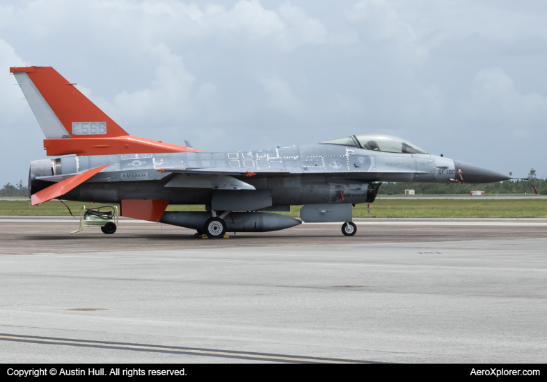 Photo of 85-1566 - USAF - United States Air Force General Dynamics QF-16 Fighting Falcon at PAM on AeroXplorer Aviation Database