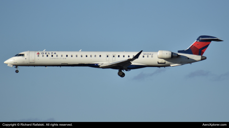 Photo of N935XJ - Delta Connection Mitsubishi CRJ-900 at ATL on AeroXplorer Aviation Database