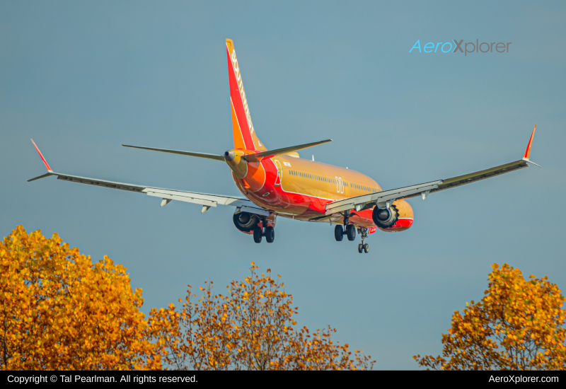Photo of N871HK - Southwest Airlines Boeing 737 MAX 8 at BWI on AeroXplorer Aviation Database