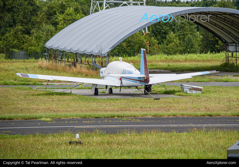 Photo of N3519H - PRIVATE Mooney M20 at W00 on AeroXplorer Aviation Database