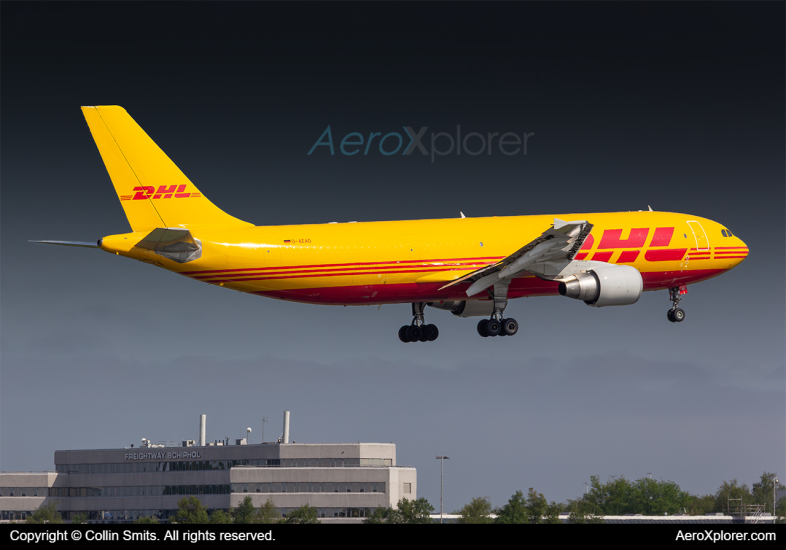 Photo of D-AEAO - DHL European Air Transport Airbus A300-600F at AMS on AeroXplorer Aviation Database