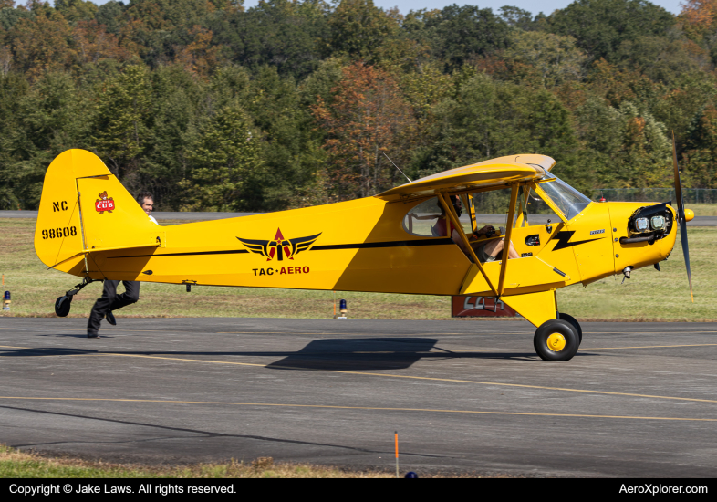 Photo of NC98608 - PRIVATE Piper J-3 Cub at CJR on AeroXplorer Aviation Database