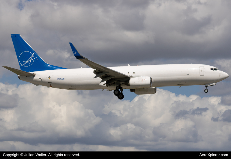 Photo of N916BR - iAero Airways Boeing 737-800 at MIA on AeroXplorer Aviation Database