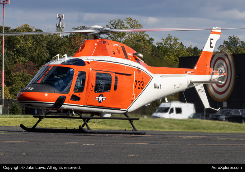 Photo of 170245 - USN - United States Navy Leonardo TH-73A at RMN on AeroXplorer Aviation Database