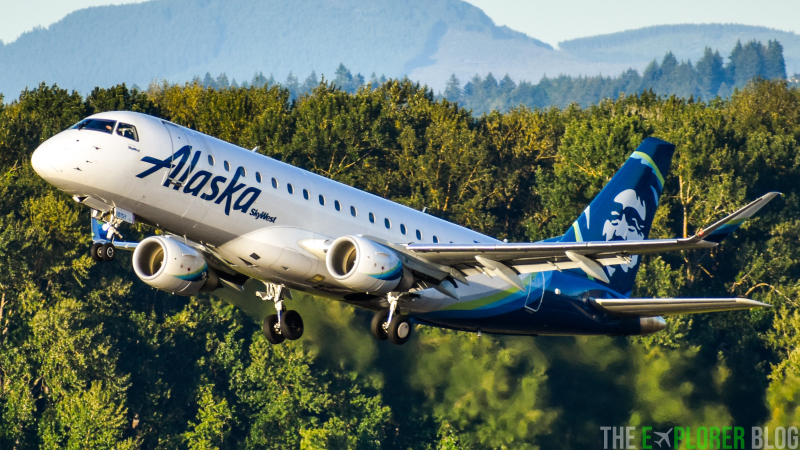 Photo of N181SY - Alaska Airlines Embraer E175 at PDX on AeroXplorer Aviation Database