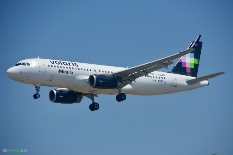 Photo of N522VL - Volaris Airbus A320-200 at LAX on AeroXplorer Aviation Database