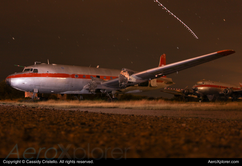 Photo of N67034 - Central Air Service Douglas C-54 Skymaster at AVW on AeroXplorer Aviation Database