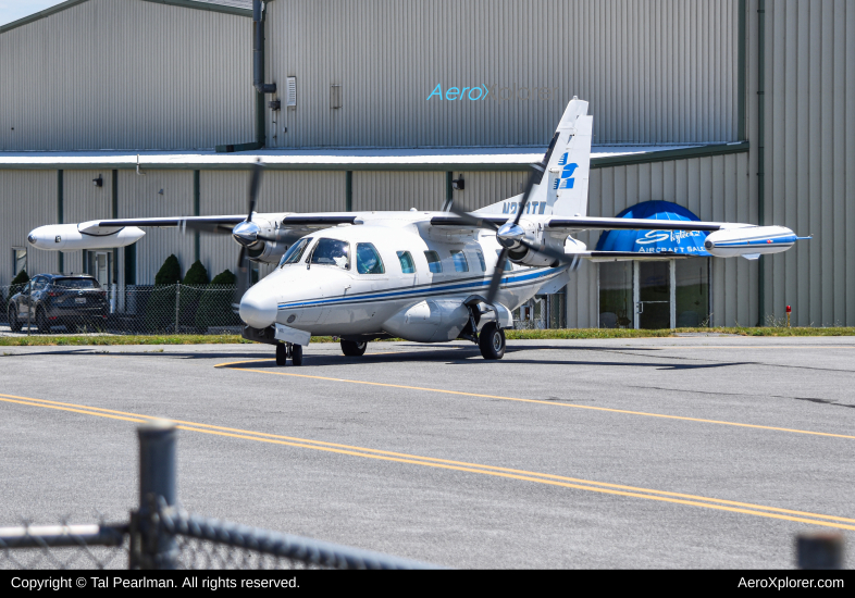 Photo of N271TW - PRIVATE Mitsubishi MU-2 at DMW on AeroXplorer Aviation Database