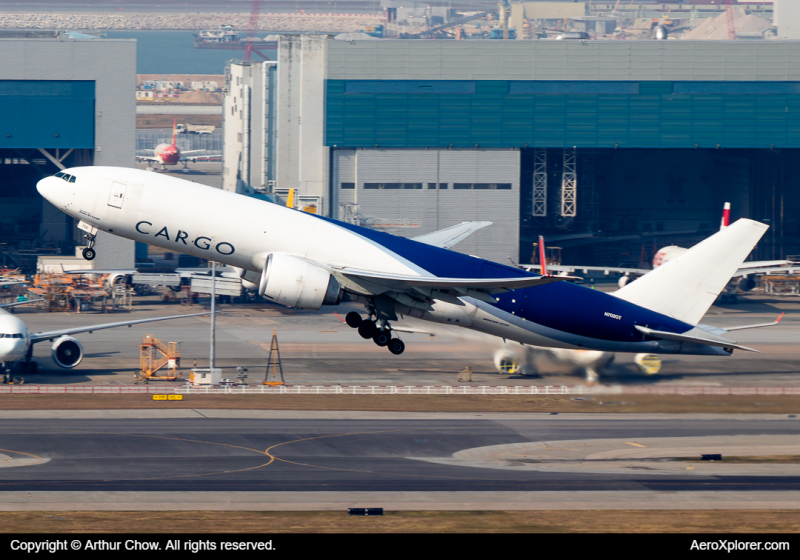Photo of N702GT - Polar Air Cargo Boeing 777-F at HKG on AeroXplorer Aviation Database
