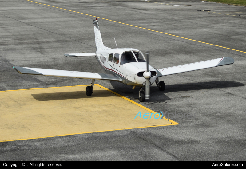 Photo of N33077 - PRIVATE Piper PA-28 at CGS on AeroXplorer Aviation Database