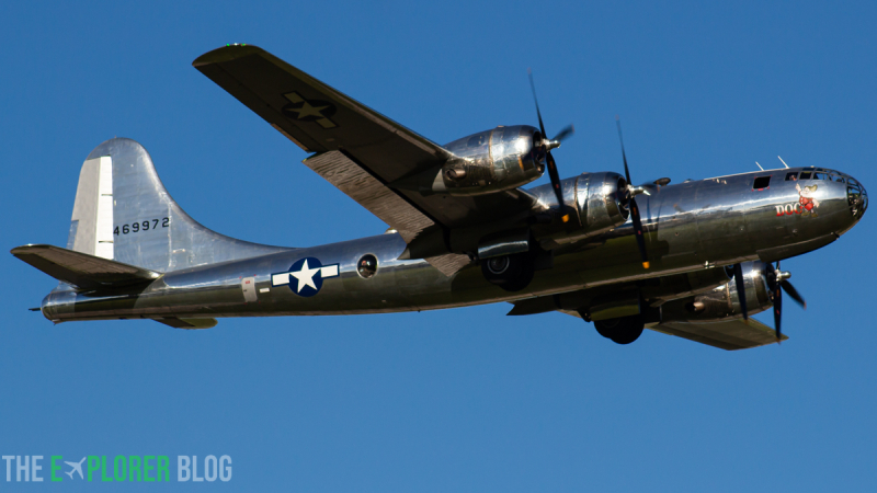 Photo of N69972 - PRIVATE Boeing B-29 SuperFortress at LUK on AeroXplorer Aviation Database
