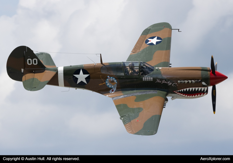 Photo of N1232N - PRIVATE Curtiss P-40 Warhawk at LBE on AeroXplorer Aviation Database