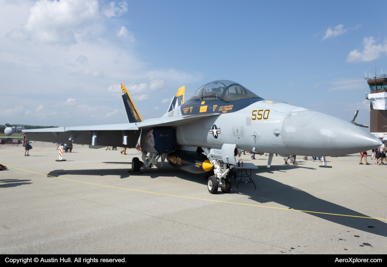 Photo of 166942 - USN - United States Navy Boeing EA-18G Growler at LBE on AeroXplorer Aviation Database