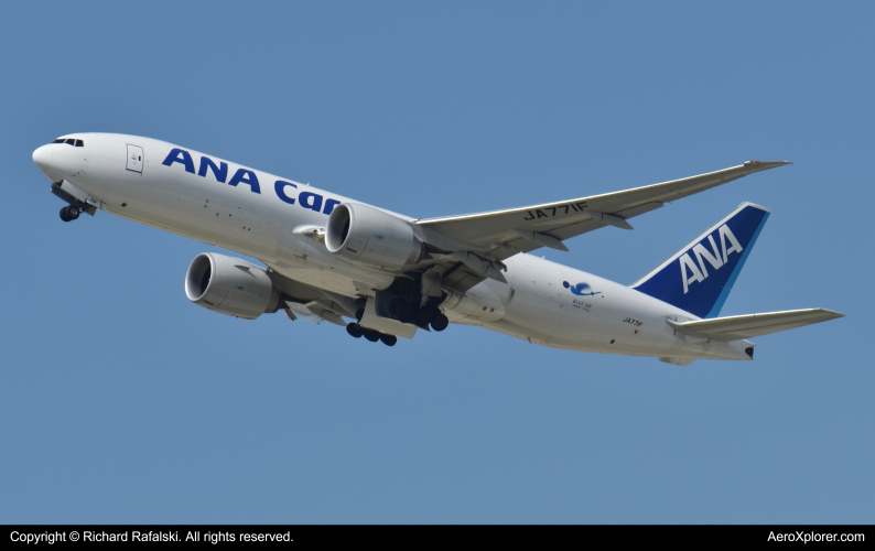 Photo of JA771F - ANA Cargo Boeing 777-F at ORD on AeroXplorer Aviation Database