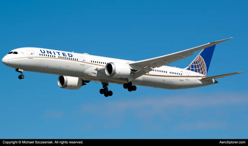 Photo of N12005 - United Airlines Boeing 787-10 at ORD on AeroXplorer Aviation Database
