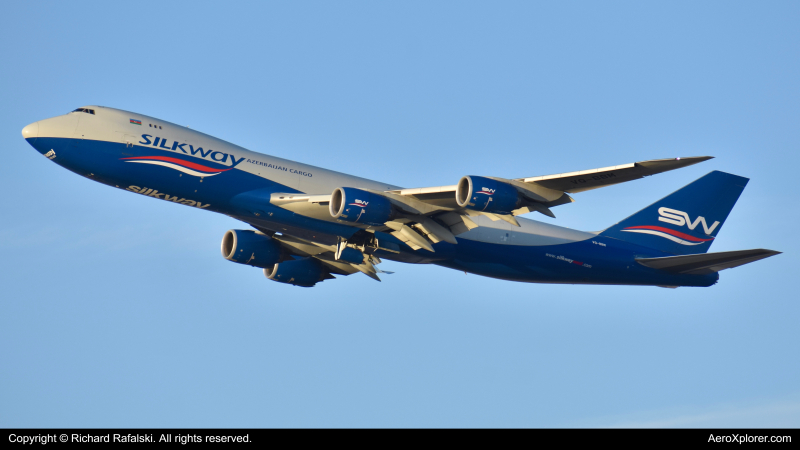 Photo of VQ-BBM - Silkway Cargo Boeing 747-8F at ORD on AeroXplorer Aviation Database