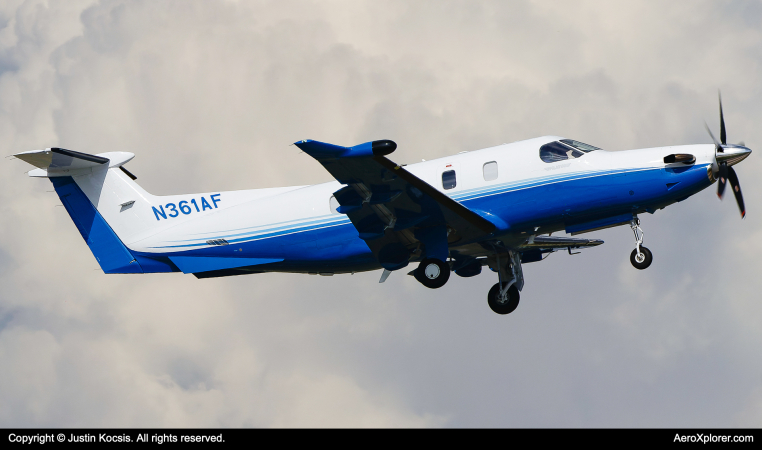 Photo of N361AF - Planesense Pilatus PC-12 at TPA on AeroXplorer Aviation Database