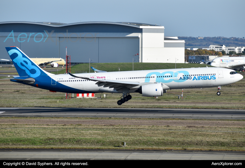 Photo of F-WTTN - Airbus Airbus A330-900 at TLS on AeroXplorer Aviation Database