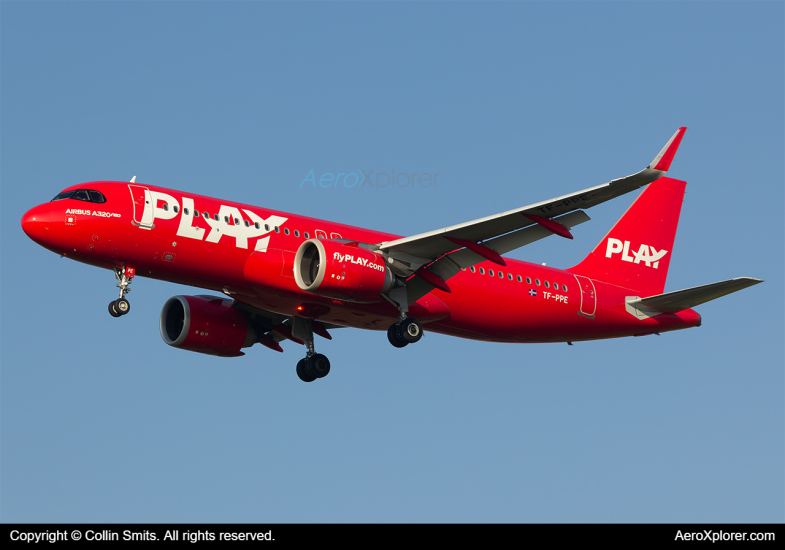 Photo of TF-PPE - Play Airbus A320NEO at AMS on AeroXplorer Aviation Database