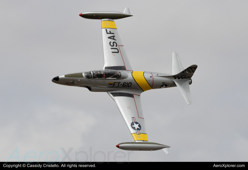 Photo of N133DV - PRIVATE Lockheed T-33 Shooting Star at LUF on AeroXplorer Aviation Database