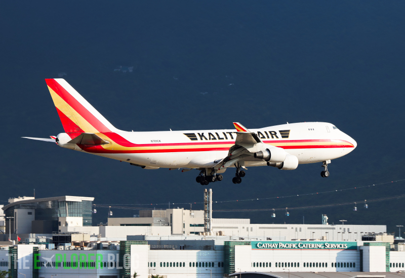 Photo of N705CK - Kalitta Air Boeing 747-400F at HKG on AeroXplorer Aviation Database