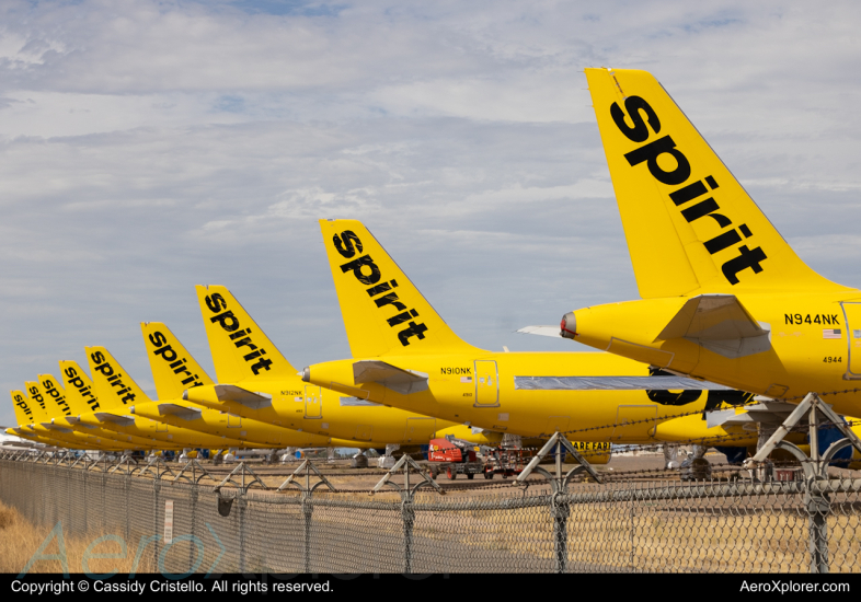 Photo of N944NK - Spirit Airlines Airbus A320NEO at GYR on AeroXplorer Aviation Database