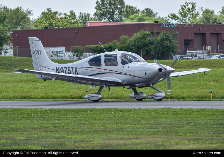 Photo of N975TK - PRIVATE CIRRUS SR-20 at GAI on AeroXplorer Aviation Database