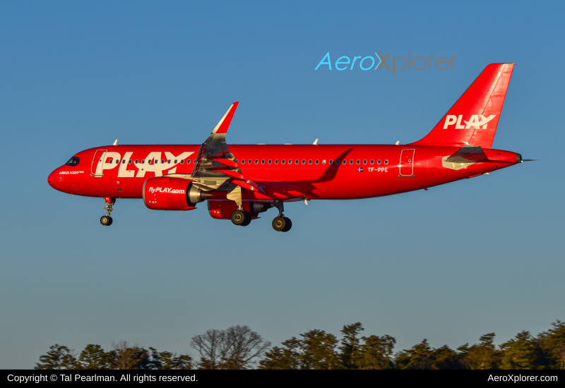 Photo of TF-PPE - Play Airbus A320NEO at BWI on AeroXplorer Aviation Database
