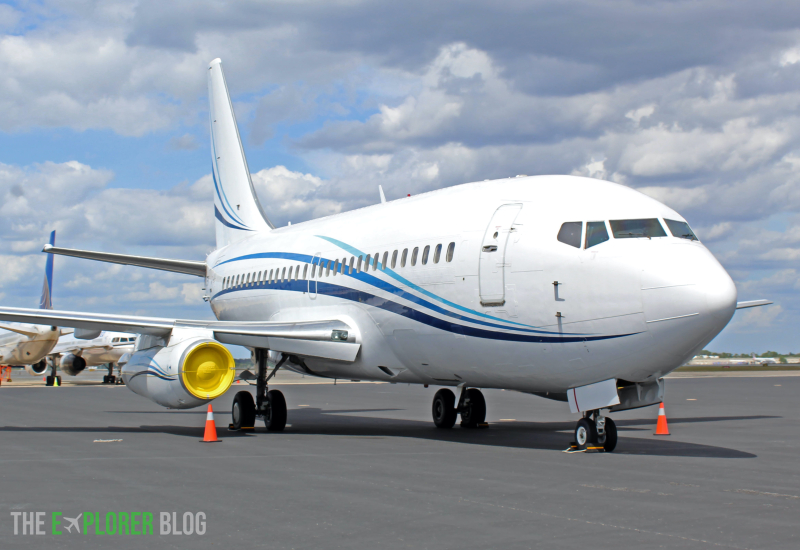 Photo of N80EV - PRIVATE Boeing 737-200 at MCO on AeroXplorer Aviation Database