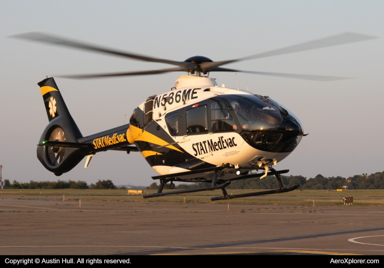 Photo of N536ME - STAT MedEvac Airbus H135 at AGC on AeroXplorer Aviation Database