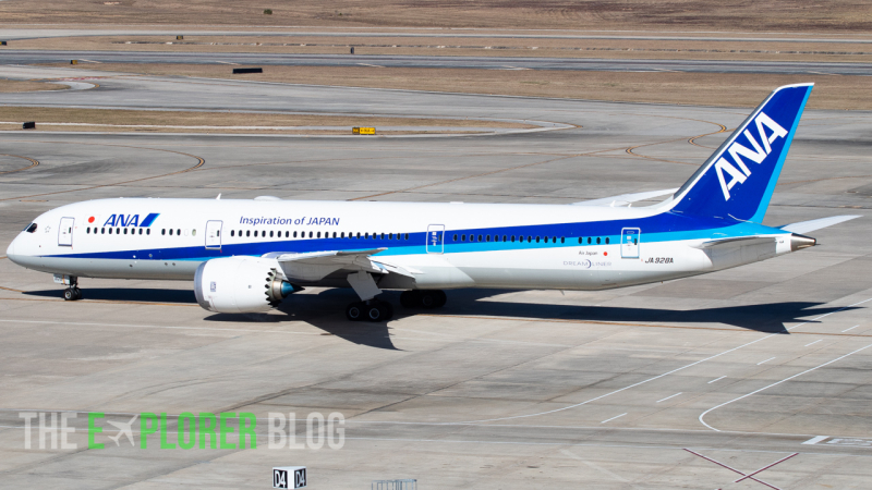 Photo of JA928A - All Nippon Airways Boeing 787-9 at IAH on AeroXplorer Aviation Database