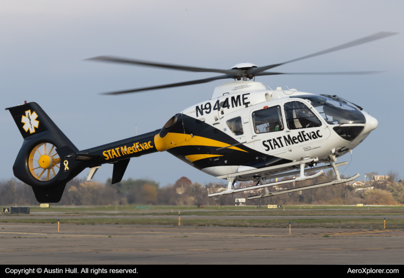 Photo of N944ME - STAT MedEvac Airbus Helicopters H135 T2+ at AGC on AeroXplorer Aviation Database