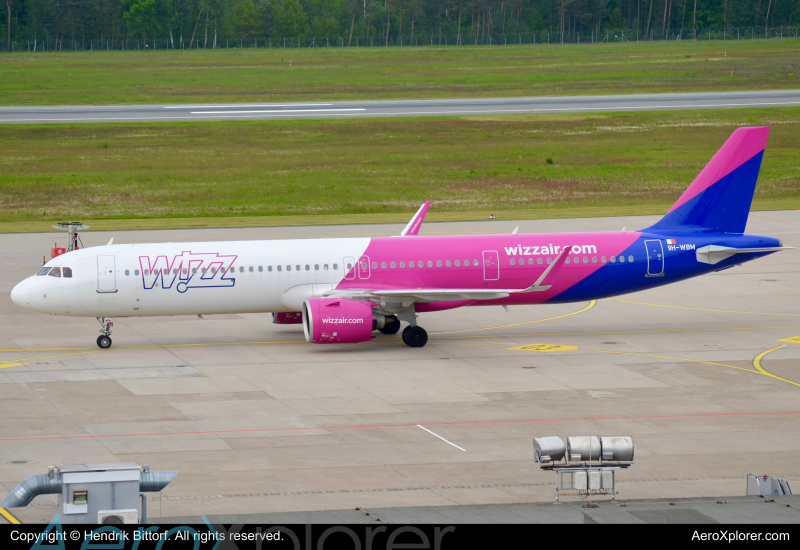 Photo of 9H-WBM - Wizz Air Airbus A321NEO at NUE on AeroXplorer Aviation Database